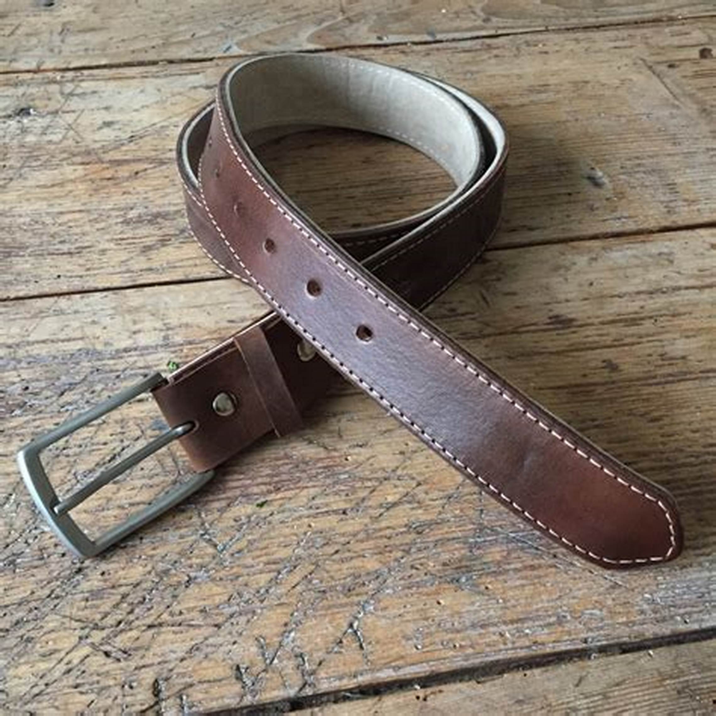 Genuine leather belts