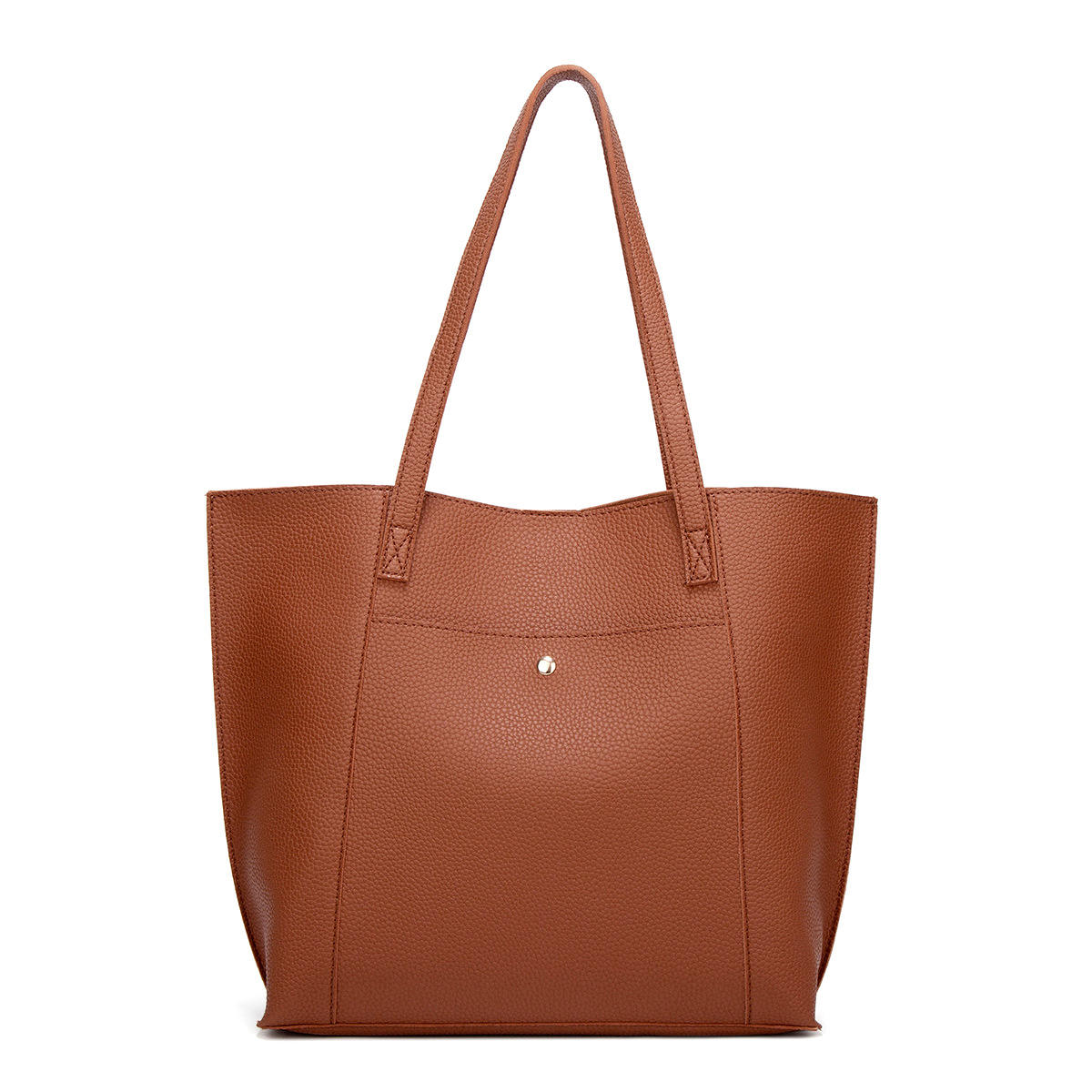 Introduction of leather tote brown + the best purchase price