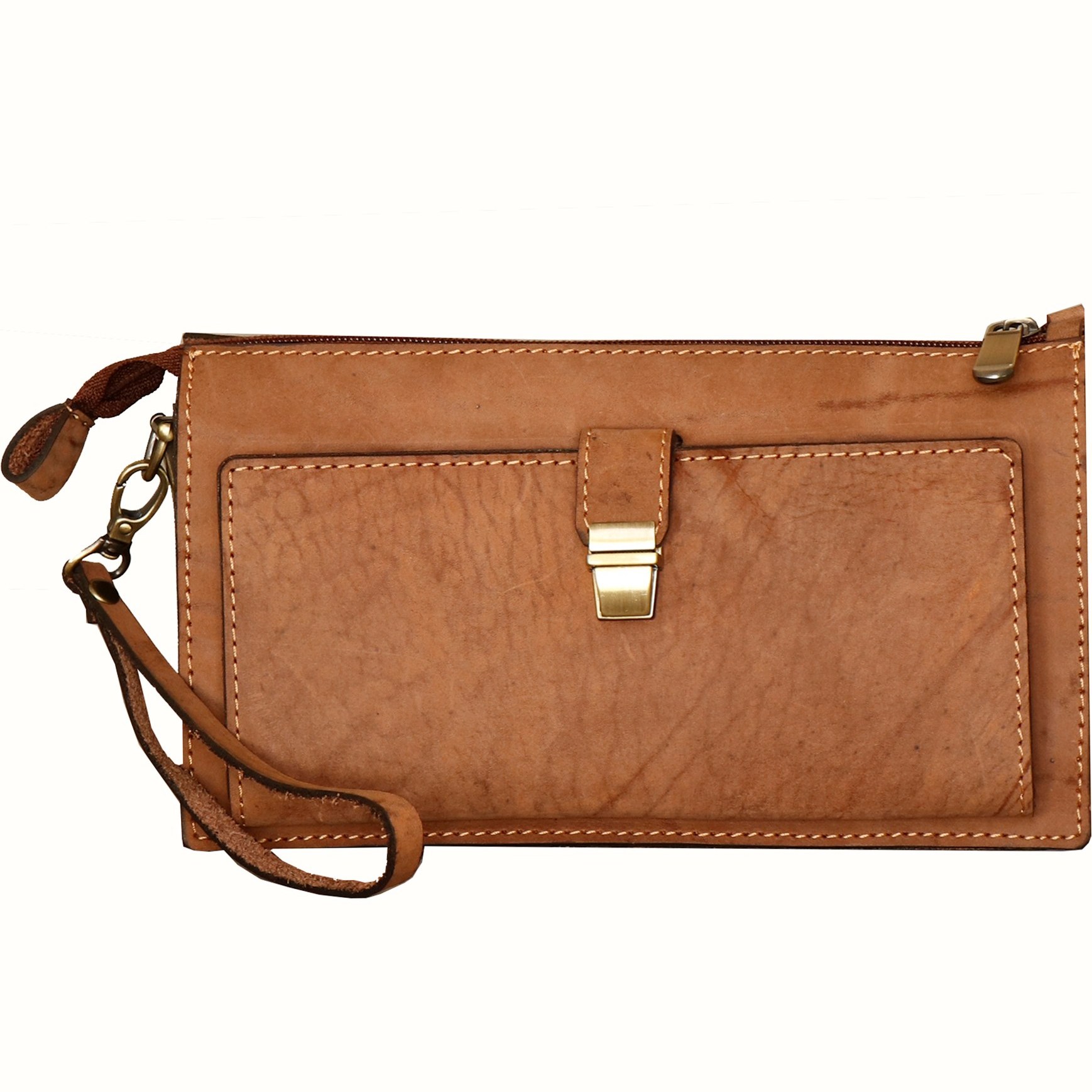 Buying all kinds of leather bag brown + price